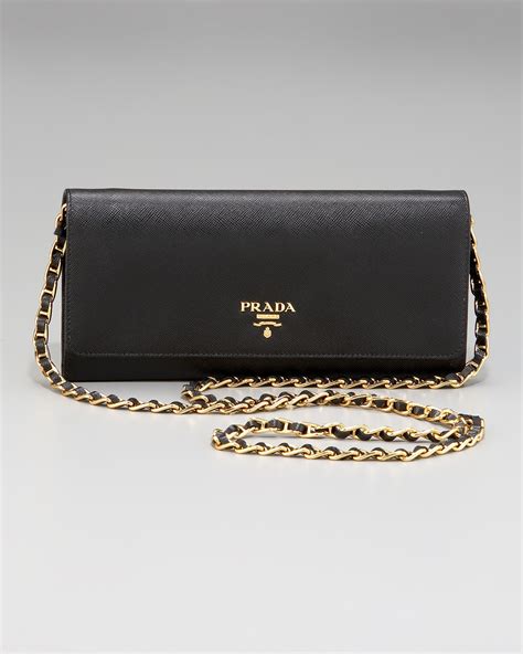 black prada wallet on chain